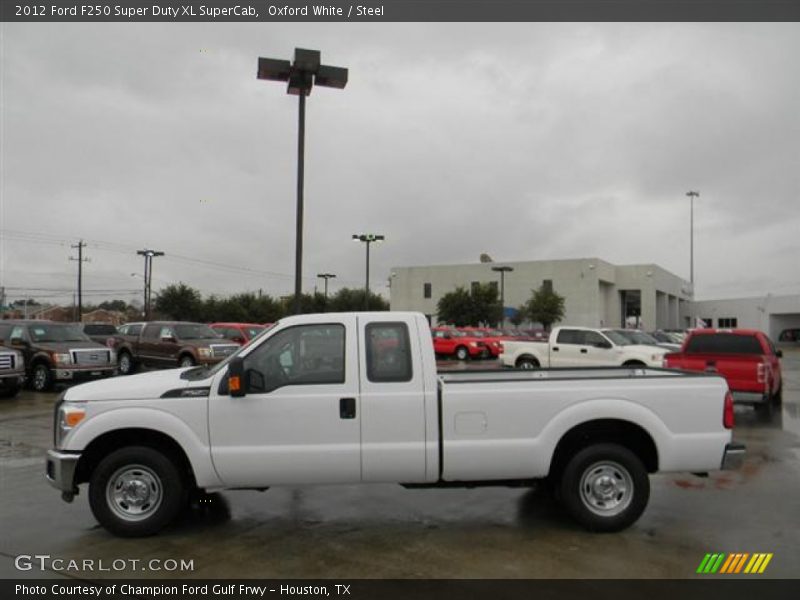Oxford White / Steel 2012 Ford F250 Super Duty XL SuperCab