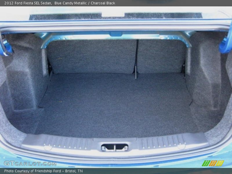  2012 Fiesta SEL Sedan Trunk