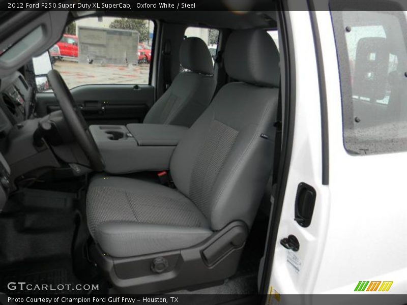 Oxford White / Steel 2012 Ford F250 Super Duty XL SuperCab