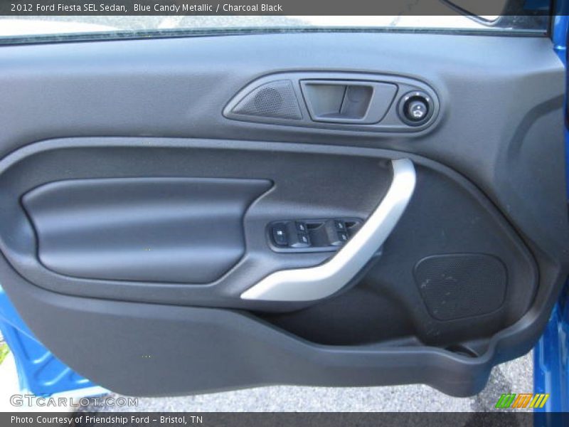 Door Panel of 2012 Fiesta SEL Sedan