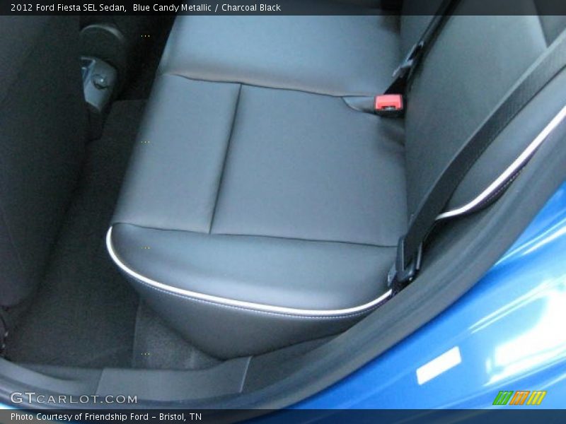 Blue Candy Metallic / Charcoal Black 2012 Ford Fiesta SEL Sedan