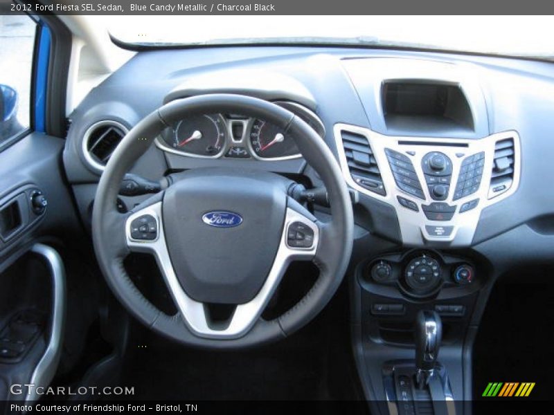Dashboard of 2012 Fiesta SEL Sedan