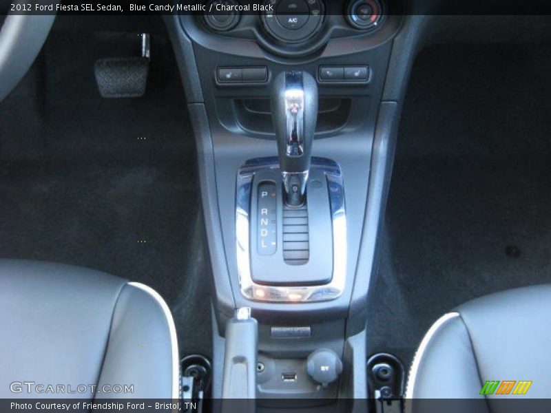  2012 Fiesta SEL Sedan 6 Speed PowerShift Automatic Shifter
