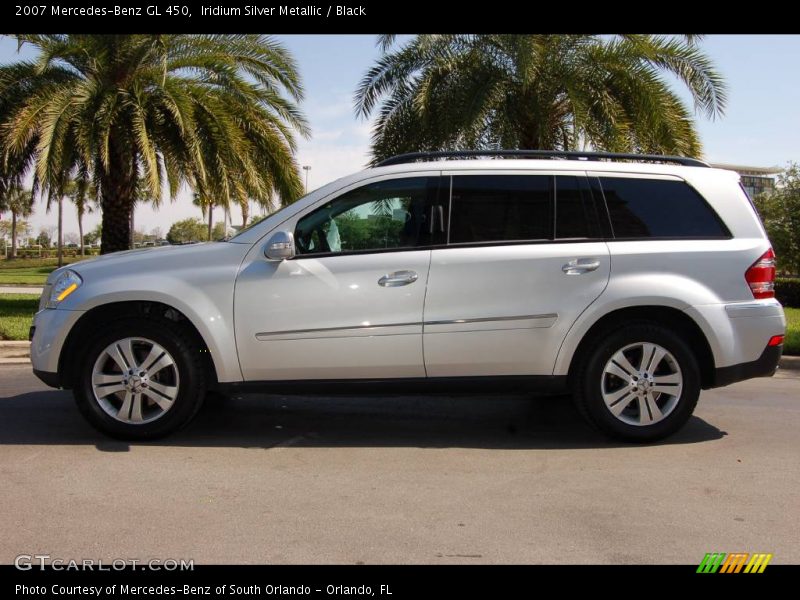 Iridium Silver Metallic / Black 2007 Mercedes-Benz GL 450