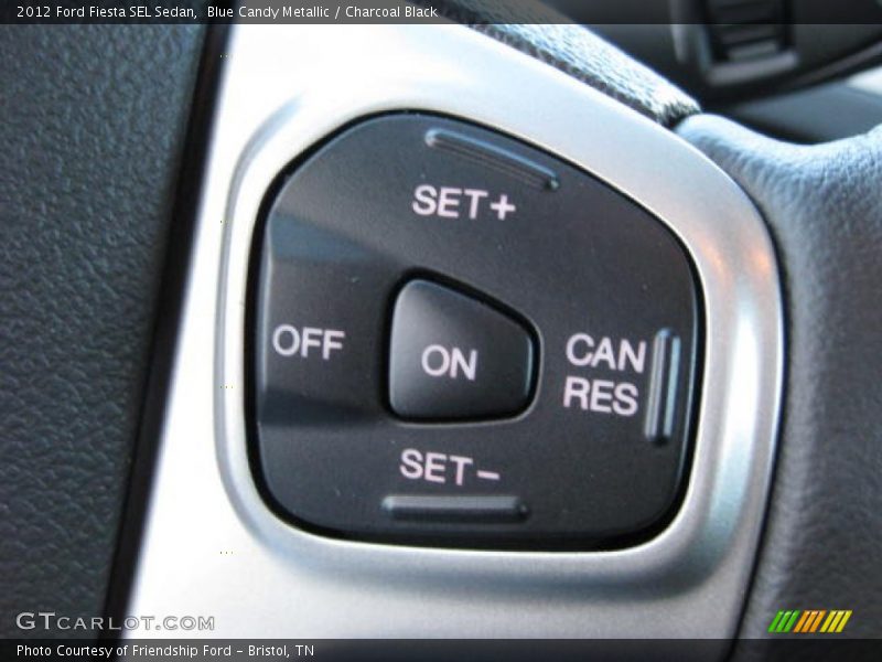 Controls of 2012 Fiesta SEL Sedan