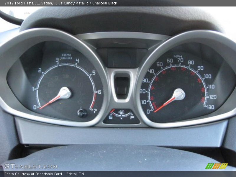  2012 Fiesta SEL Sedan SEL Sedan Gauges