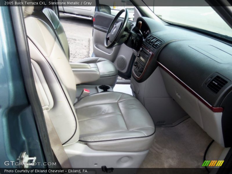 Slatestone Metallic / Gray 2005 Buick Terraza CXL