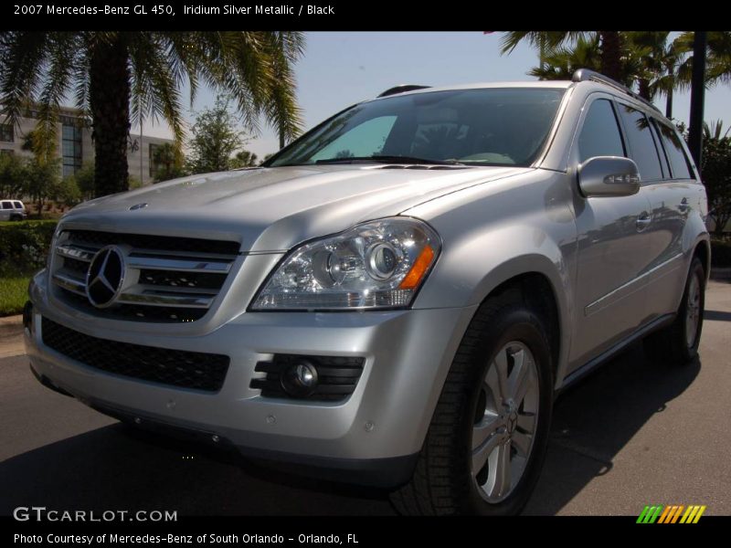 Iridium Silver Metallic / Black 2007 Mercedes-Benz GL 450