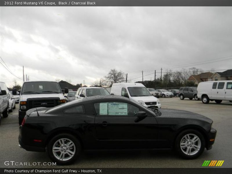 Black / Charcoal Black 2012 Ford Mustang V6 Coupe