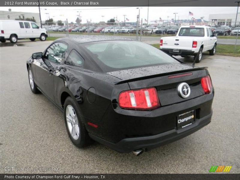 Black / Charcoal Black 2012 Ford Mustang V6 Coupe