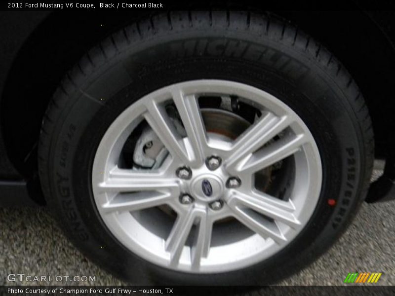 Black / Charcoal Black 2012 Ford Mustang V6 Coupe