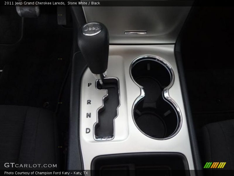 Stone White / Black 2011 Jeep Grand Cherokee Laredo