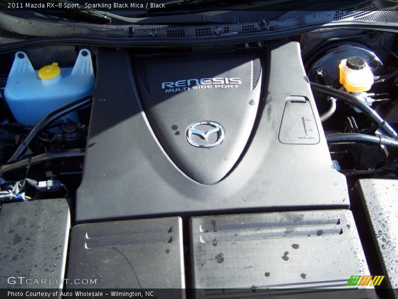 Sparkling Black Mica / Black 2011 Mazda RX-8 Sport
