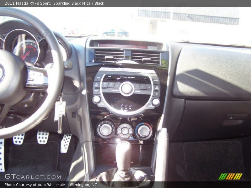 Sparkling Black Mica / Black 2011 Mazda RX-8 Sport