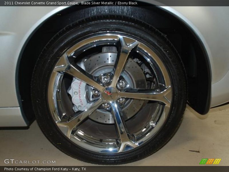  2011 Corvette Grand Sport Coupe Wheel