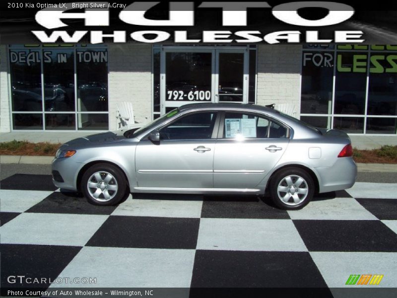 Bright Silver / Gray 2010 Kia Optima LX