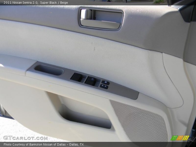 Super Black / Beige 2011 Nissan Sentra 2.0