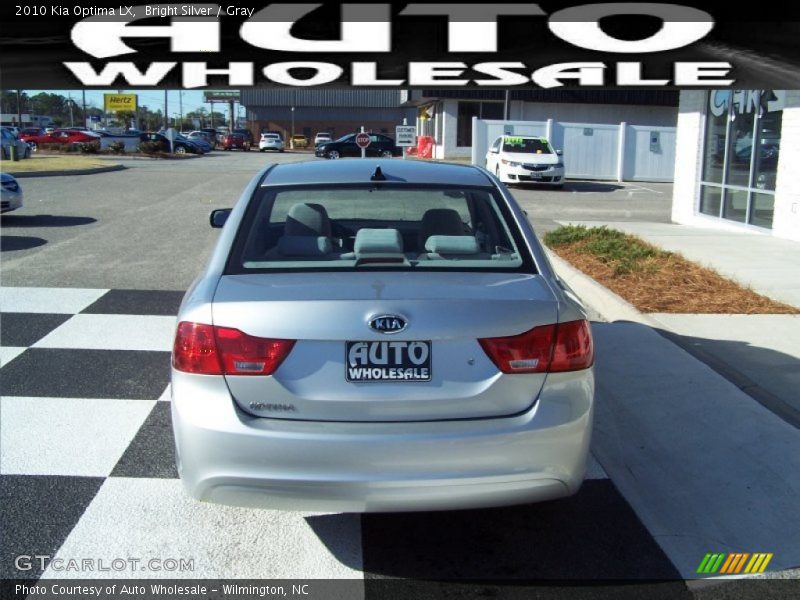 Bright Silver / Gray 2010 Kia Optima LX