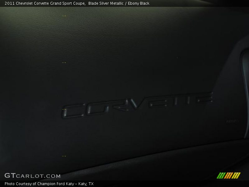 Blade Silver Metallic / Ebony Black 2011 Chevrolet Corvette Grand Sport Coupe