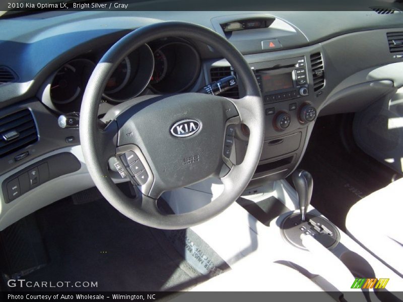 Bright Silver / Gray 2010 Kia Optima LX