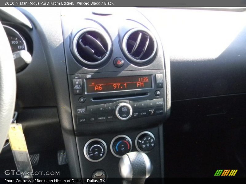 Wicked Black / Black 2010 Nissan Rogue AWD Krom Edition