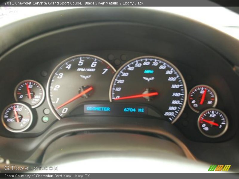  2011 Corvette Grand Sport Coupe Grand Sport Coupe Gauges