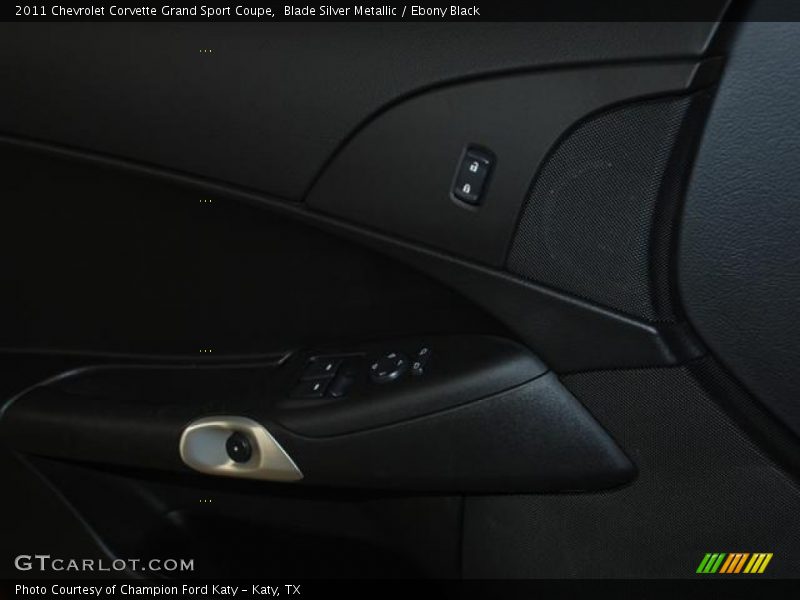 Blade Silver Metallic / Ebony Black 2011 Chevrolet Corvette Grand Sport Coupe