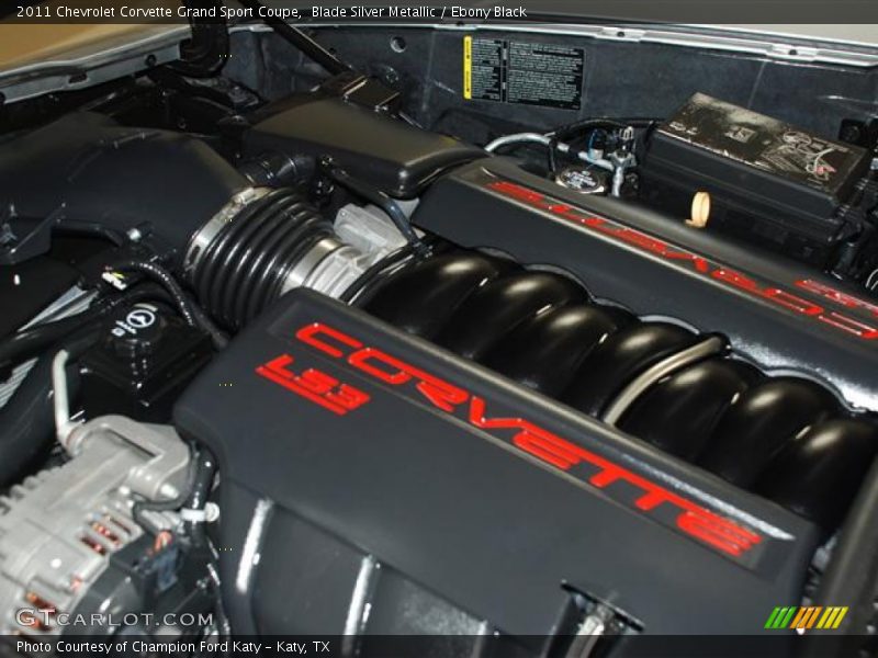  2011 Corvette Grand Sport Coupe Engine - 6.2 Liter OHV 16-Valve LS3 V8