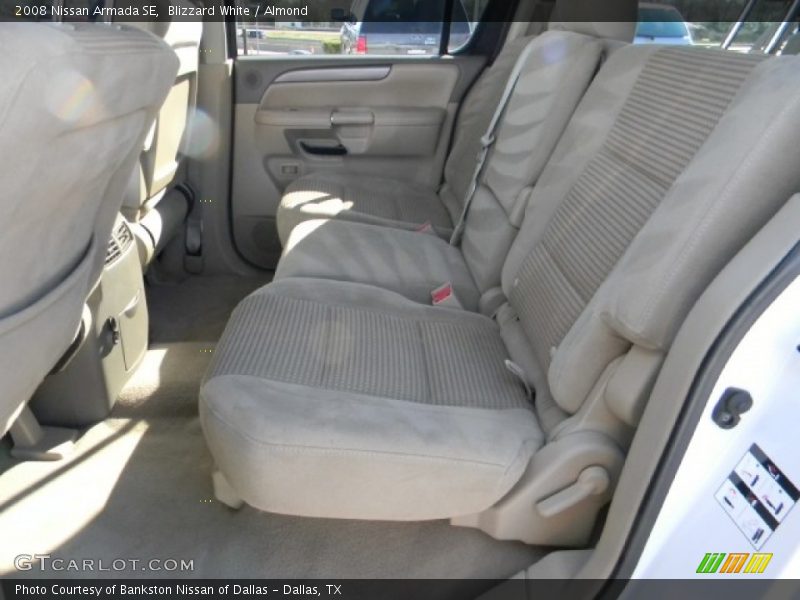 Blizzard White / Almond 2008 Nissan Armada SE