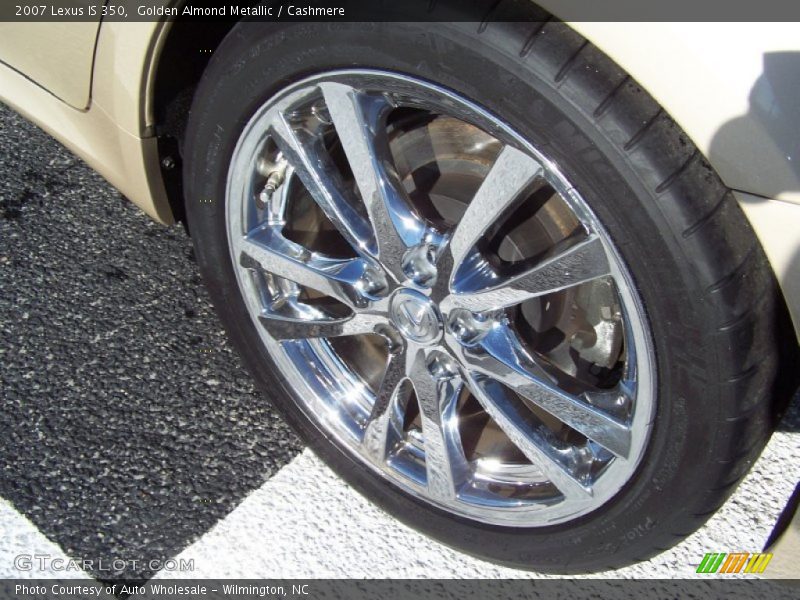 Golden Almond Metallic / Cashmere 2007 Lexus IS 350
