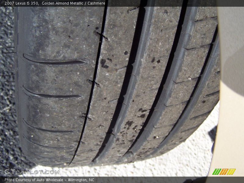 Golden Almond Metallic / Cashmere 2007 Lexus IS 350