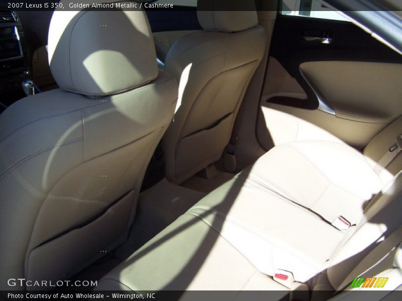 Golden Almond Metallic / Cashmere 2007 Lexus IS 350