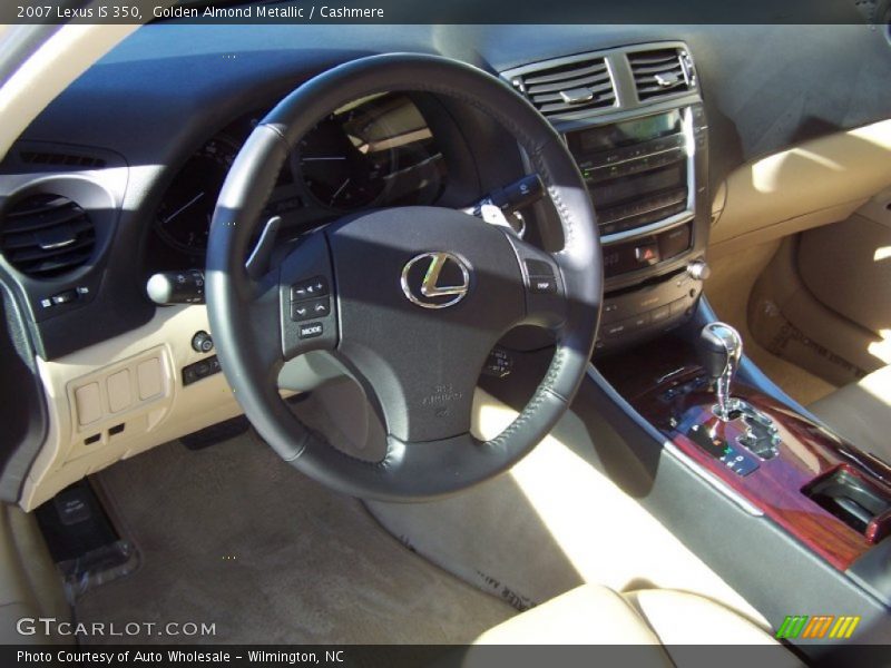 Golden Almond Metallic / Cashmere 2007 Lexus IS 350