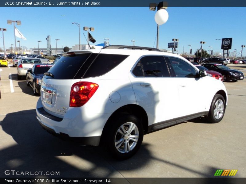 Summit White / Jet Black 2010 Chevrolet Equinox LT