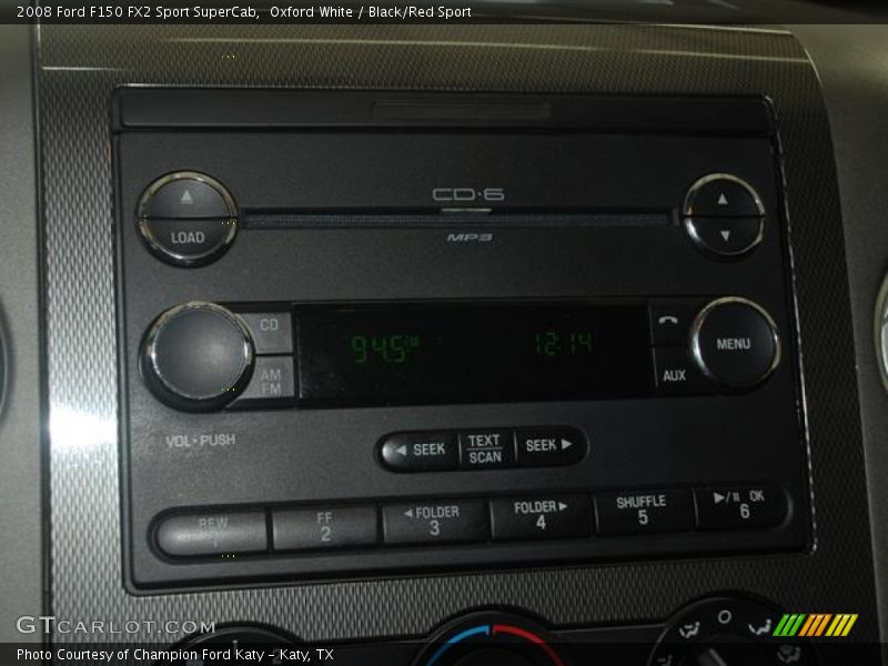 Audio System of 2008 F150 FX2 Sport SuperCab