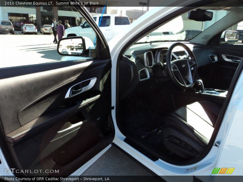 Summit White / Jet Black 2010 Chevrolet Equinox LT