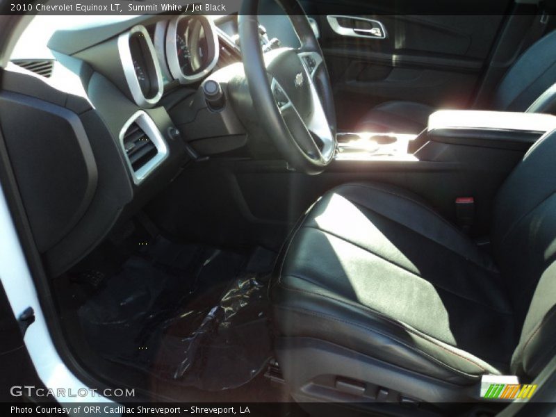Summit White / Jet Black 2010 Chevrolet Equinox LT