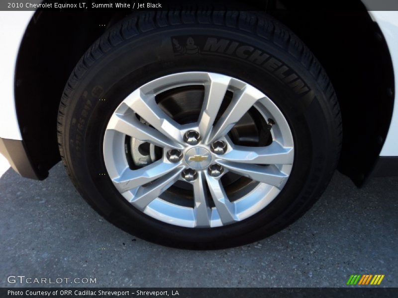 Summit White / Jet Black 2010 Chevrolet Equinox LT