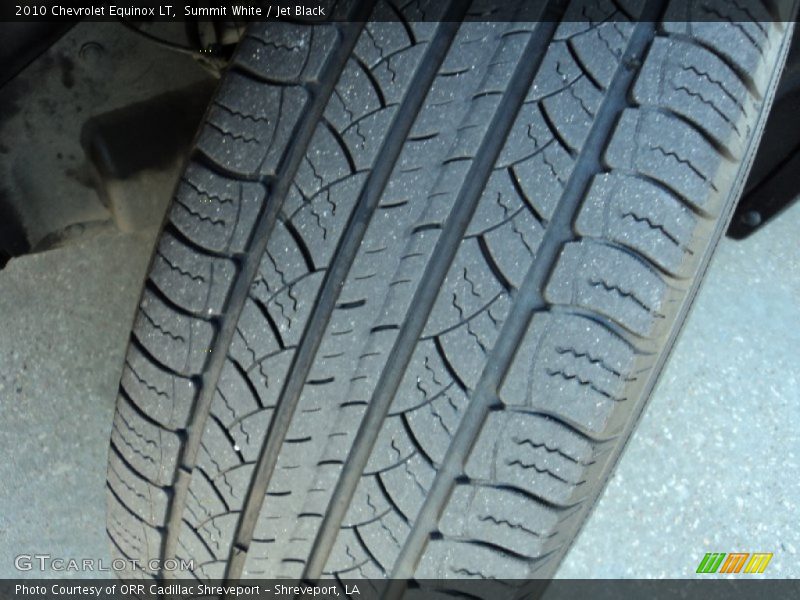 Summit White / Jet Black 2010 Chevrolet Equinox LT
