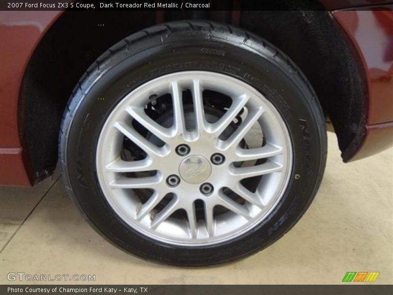 Dark Toreador Red Metallic / Charcoal 2007 Ford Focus ZX3 S Coupe