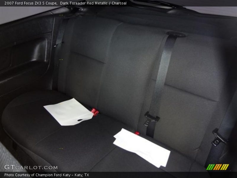 Dark Toreador Red Metallic / Charcoal 2007 Ford Focus ZX3 S Coupe