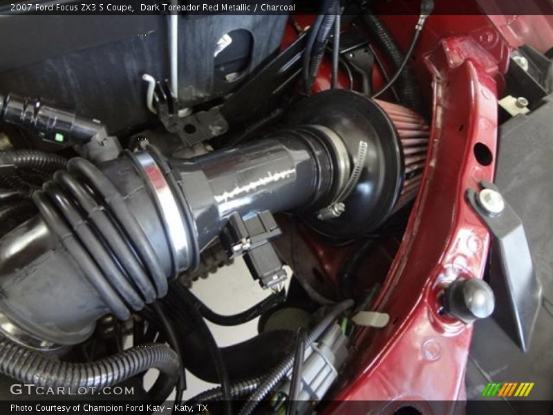 Dark Toreador Red Metallic / Charcoal 2007 Ford Focus ZX3 S Coupe