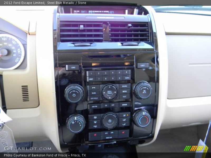 Steel Blue Metallic / Stone 2012 Ford Escape Limited