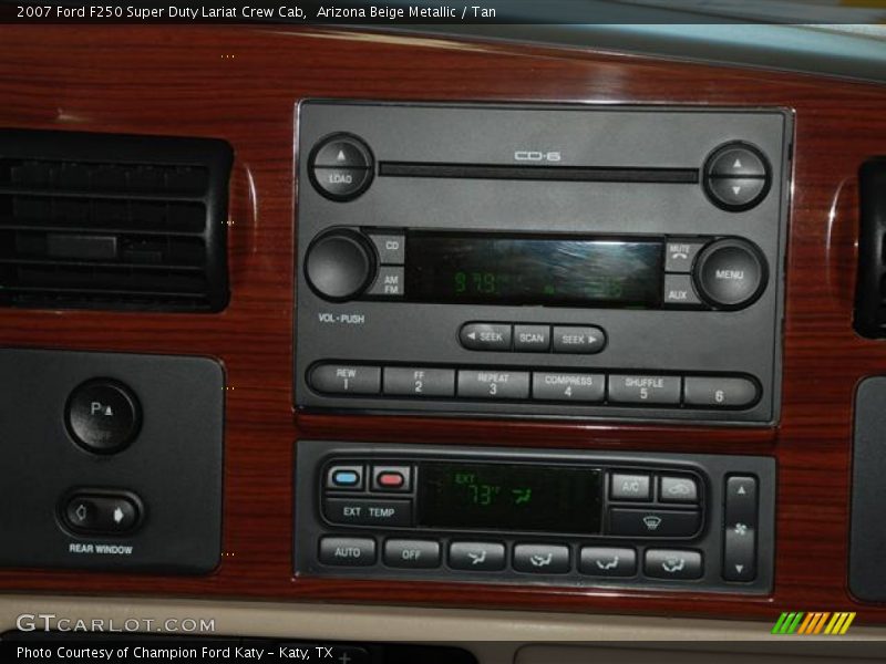 Audio System of 2007 F250 Super Duty Lariat Crew Cab