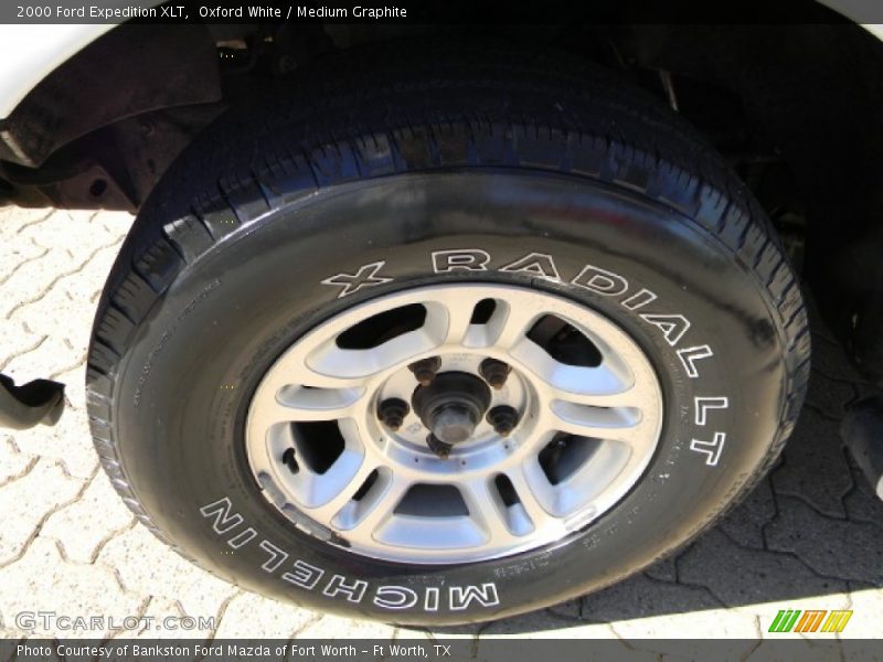 Oxford White / Medium Graphite 2000 Ford Expedition XLT