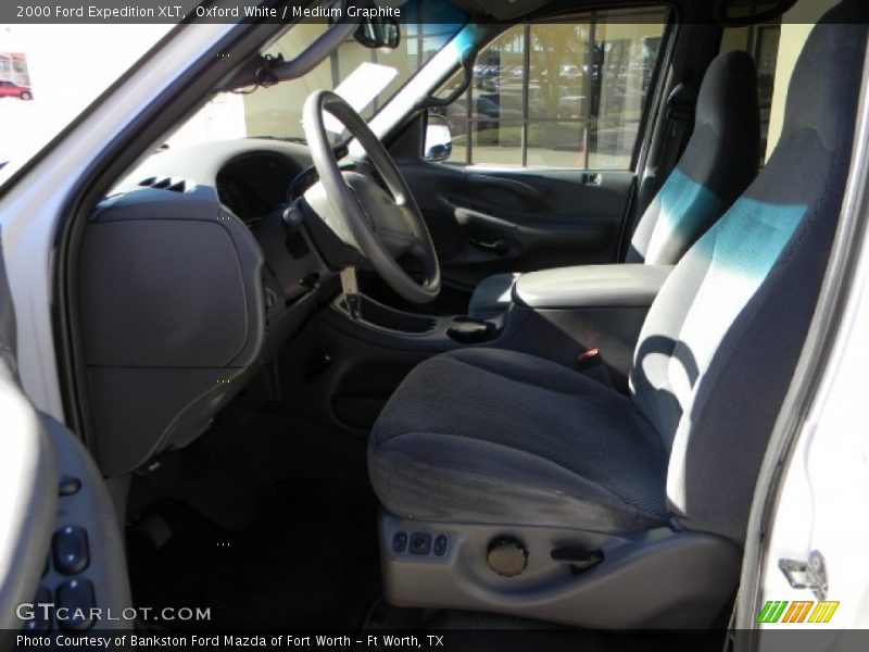 Oxford White / Medium Graphite 2000 Ford Expedition XLT