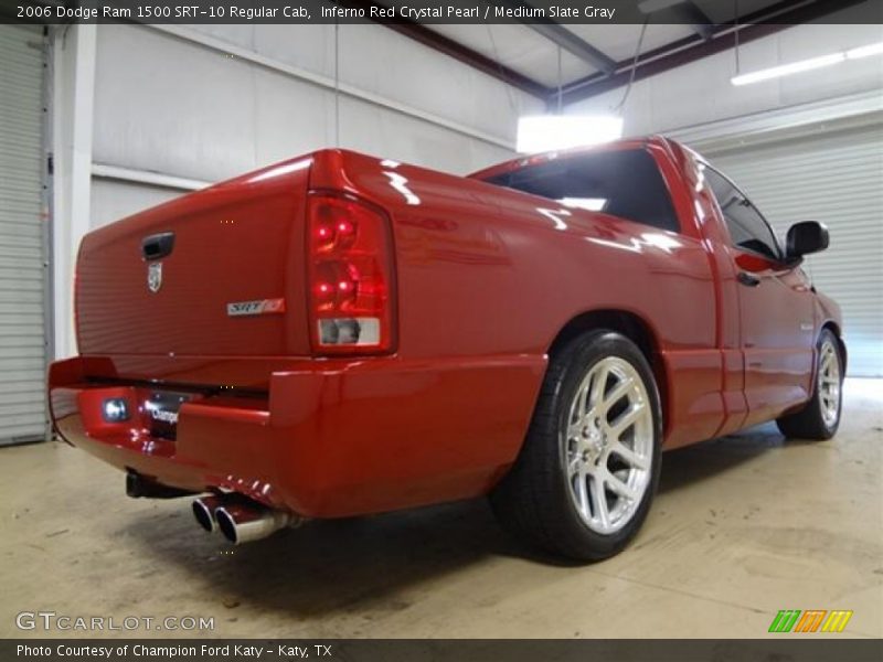 Inferno Red Crystal Pearl / Medium Slate Gray 2006 Dodge Ram 1500 SRT-10 Regular Cab