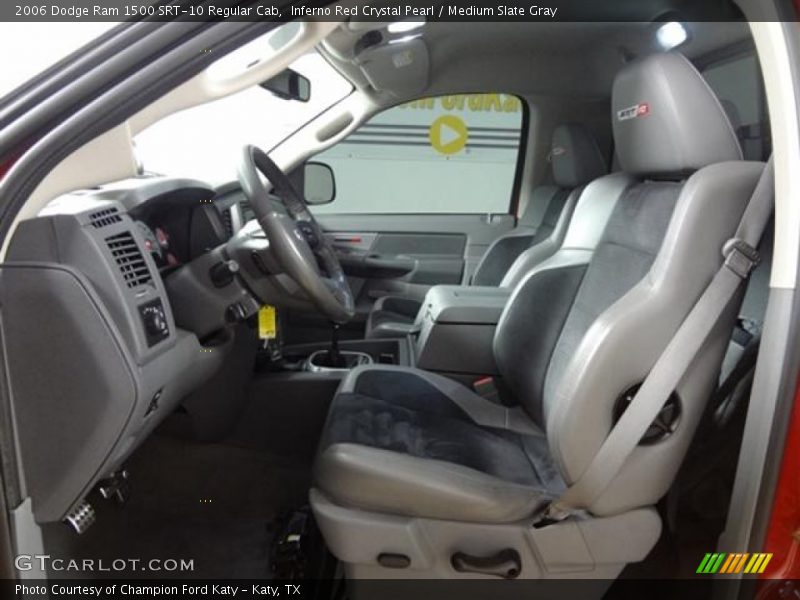 Inferno Red Crystal Pearl / Medium Slate Gray 2006 Dodge Ram 1500 SRT-10 Regular Cab