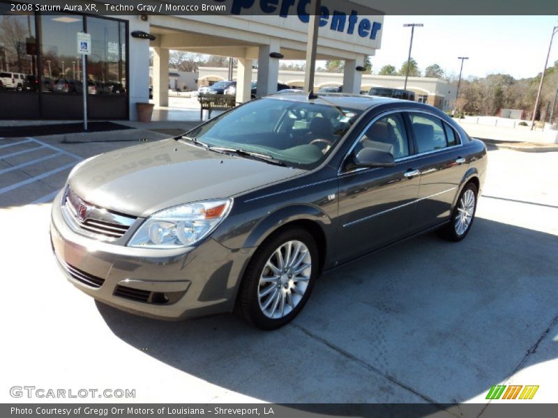 Techno Gray / Morocco Brown 2008 Saturn Aura XR