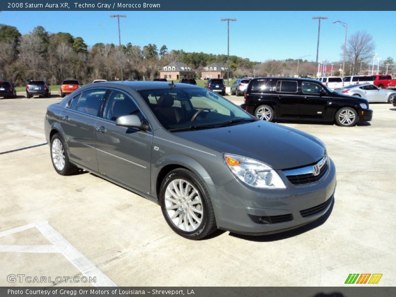 Techno Gray / Morocco Brown 2008 Saturn Aura XR